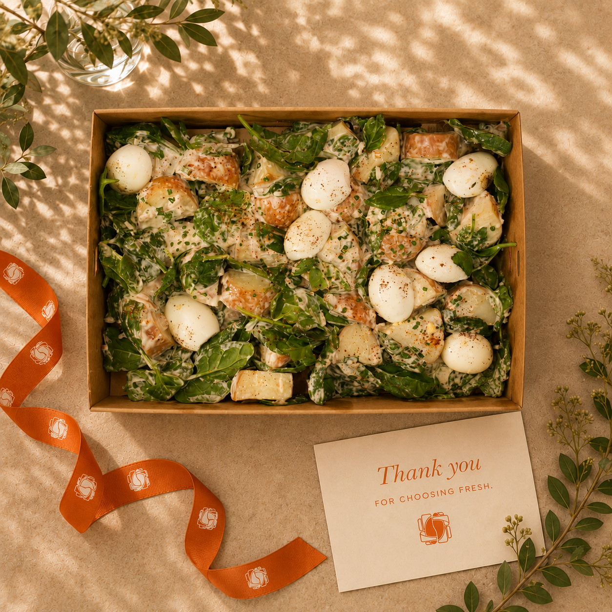 Loaded Roasted Potato Salad Box