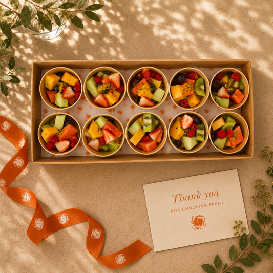 Seasonal Fruit Cup Box