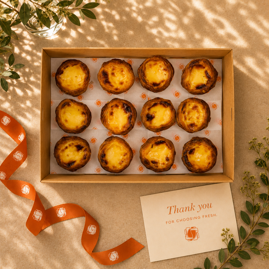 Portuguese Tart Box