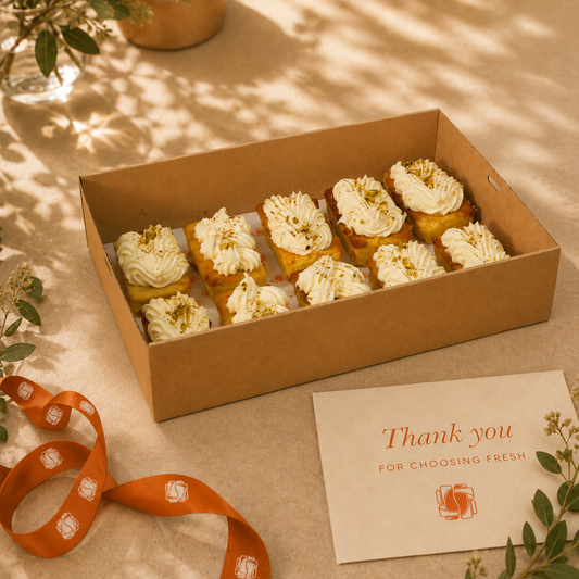 Orange and Almond Slice Box