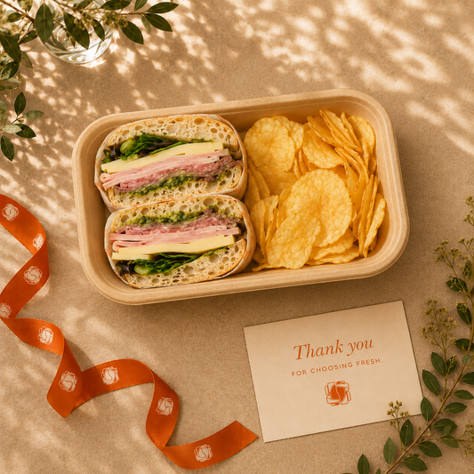 Gourmet Lunch Sandwich Box