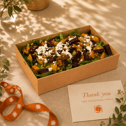 Roasted Pumpkin, Beetroot & Danish Feta Salad Box