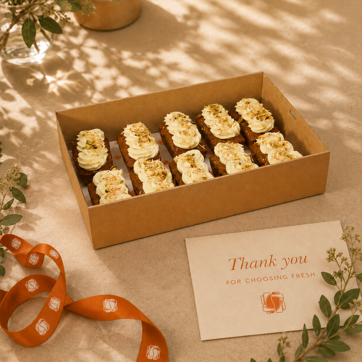 Gluten Free Carrot Cake Box