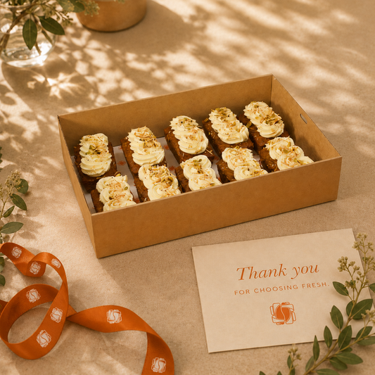 Gluten Free Carrot Cake Box
