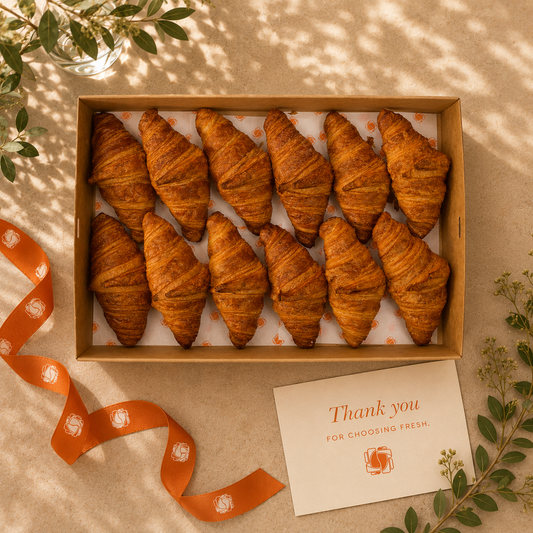 Plain Croissant Box