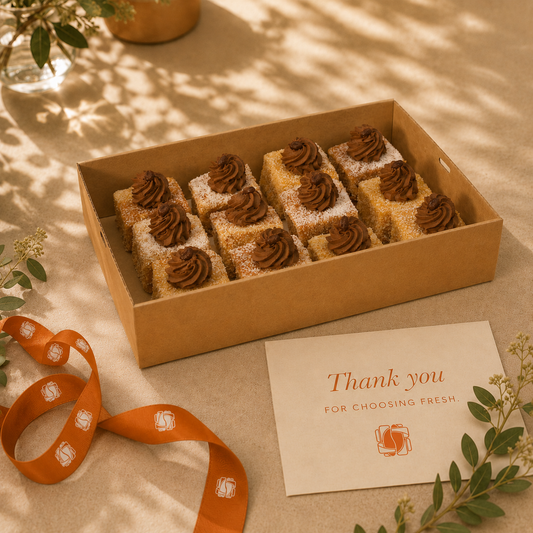 Espresso Lamington Box