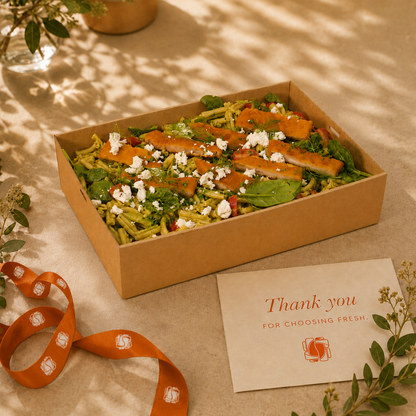 Crumbed Chicken Pasta Salad Box
