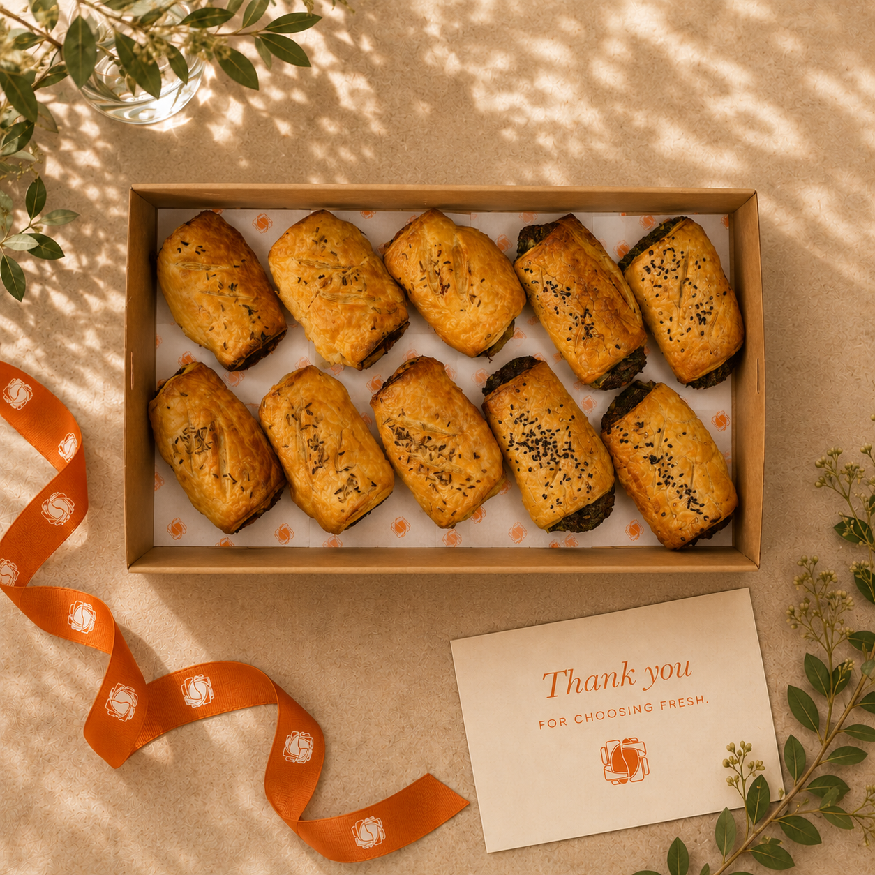 Gourmet Sausage Roll Box