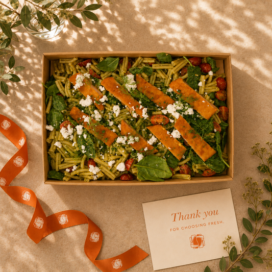 Crumbed Chicken Pasta Salad Box