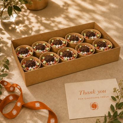 Vegan Mediterranean Grazing Pots