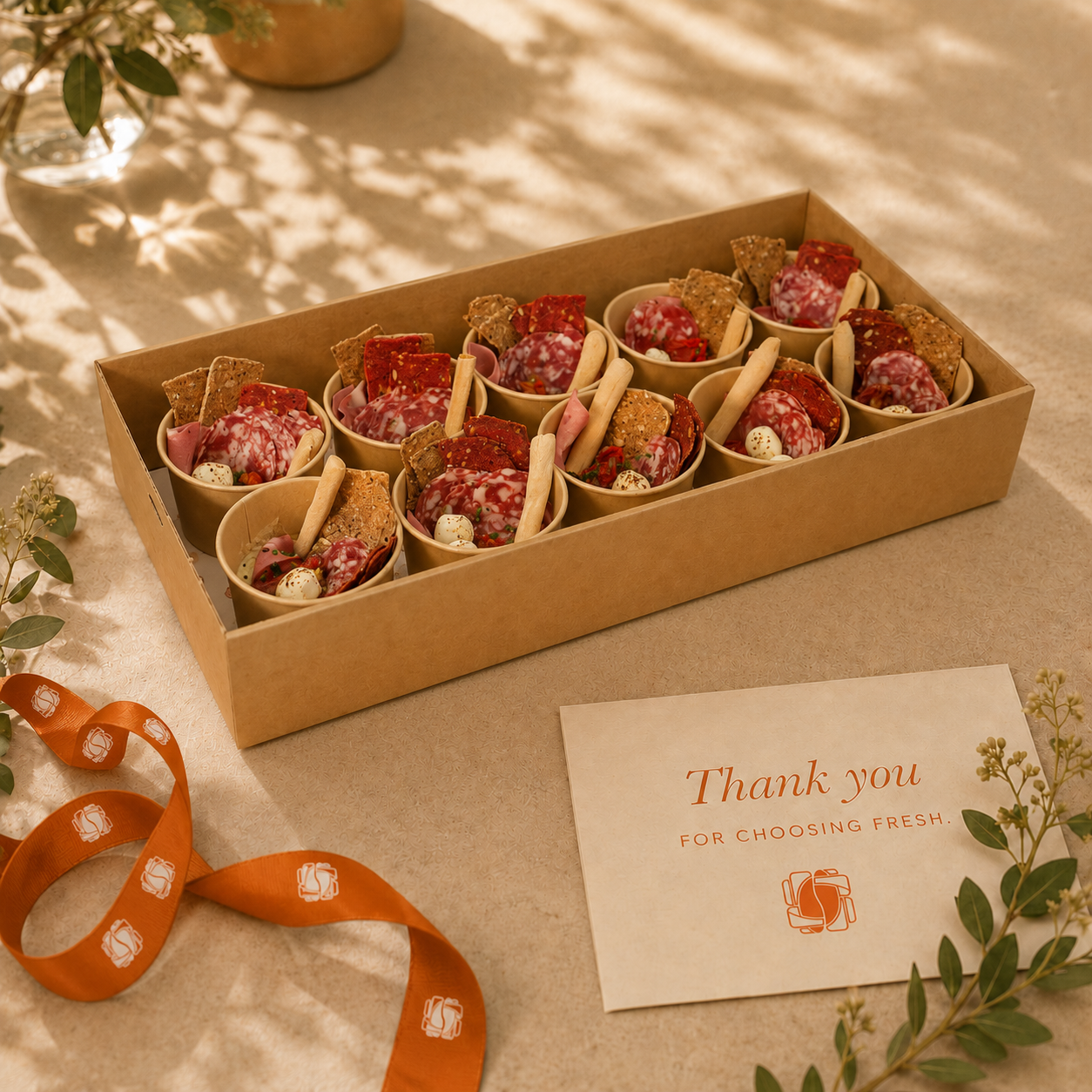 Artisan Charcuterie Grazing Pots