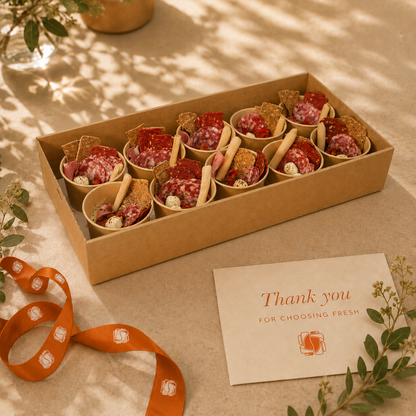 Artisan Charcuterie Grazing Pots