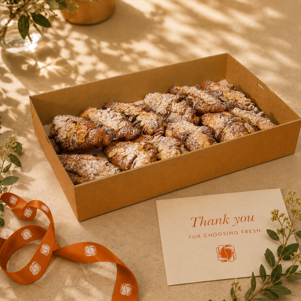 Almond Croissant Box