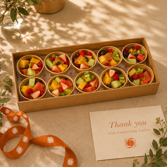 Seasonal Fruit Cup Box